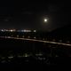 A lua cheia apareceu no céu de Vitória na última sexta-feira (13) do ano