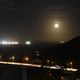 A lua cheia apareceu no céu de Vitória na última sexta-feira (13) do ano