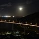 A lua cheia apareceu no céu de Vitória na última sexta-feira (13) do ano