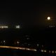 A lua cheia apareceu no céu de Vitória na última sexta-feira (13) do ano