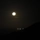 A lua cheia apareceu no céu de Vitória na última sexta-feira (13) do ano