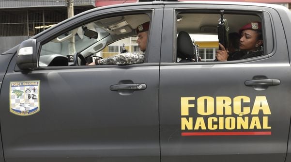 Força Nacional atua no município de Cariacica, no Espírito Santo