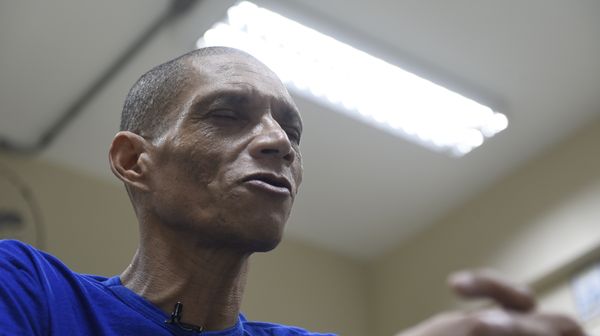 Data: 18/12/2019 - ES - Viana - Wilson Barbosa, preso no Complexo Penitenciário de Viana por matar suas duas filhas em Nova Almeida - Editoria: Cidades - Foto: Vitor Jubini - GZ