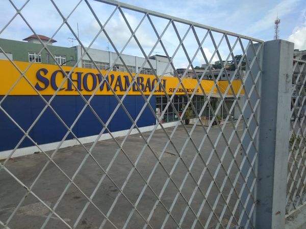 Alvo de operação do Ministério Público do Estado nas últimas semanas, as sedes do supermercado Schowambach fecham as portas