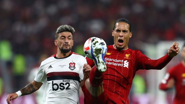 Liverpool e Flamengo duelaram na final do Mundial de Clubes. Crédito: Fifa/Divulgação