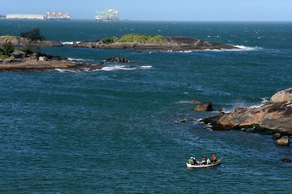 Passeio de barco, Vila Velha por Ricardo Medeiros