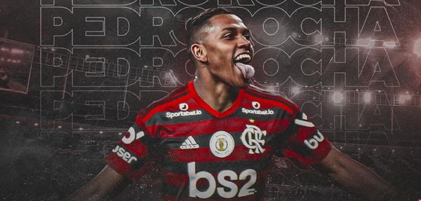 Pedro Rocha, novo reforço do Flamengop. Crédito: Flamengo/Divulgação