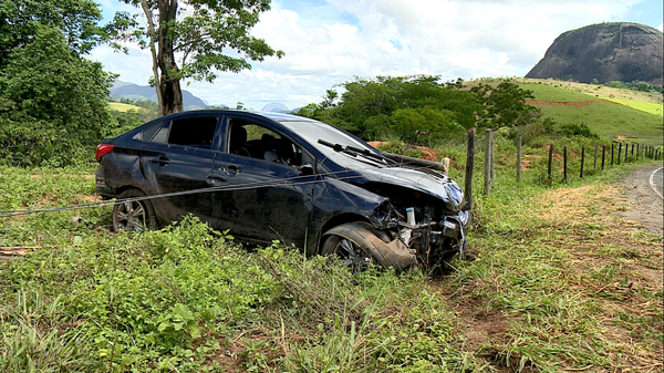 O motorista do veículo que, segundo a vítima, provocou o acidente não foi encontrado pela polícia. Crédito: TV Gazeta Noroeste/Reprodução