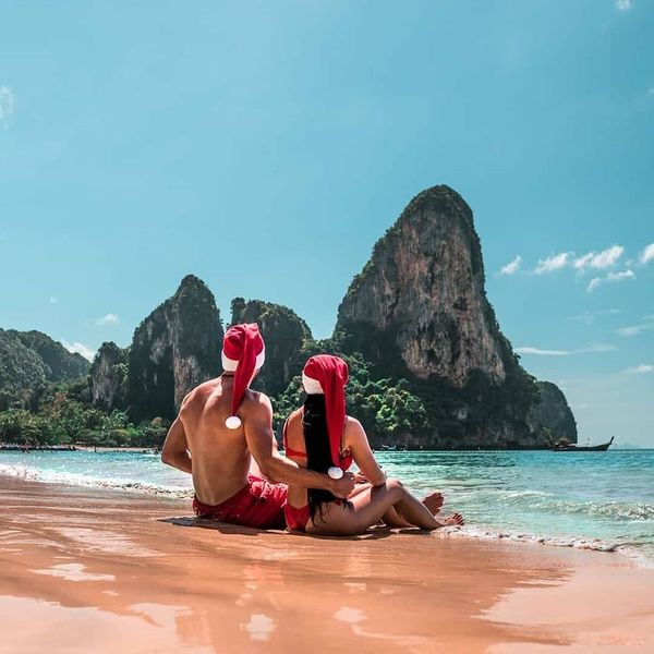 Réveillon na Ilha de Koh Phi Phi, na Tailândia  por Reprodução/Instagram