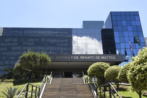 Data: 27/12/2019 - ES - Vitória - Fachada da sede do Tribunal de Justiça do Estado do Espírito Santo - Editoria: Política - Foto: Carlos Alberto Silva - GZ