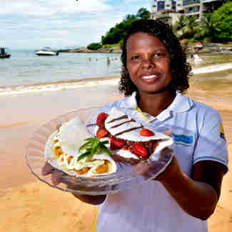 Imagem - Tapioca conquista moradores e turistas de Iriri, no Sul do ES