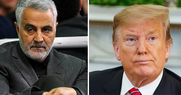 Ali Khamenei, Donald Trump e a tensão entre EUA e Irã após bombardeio no Iraque. Crédito: Reprodução