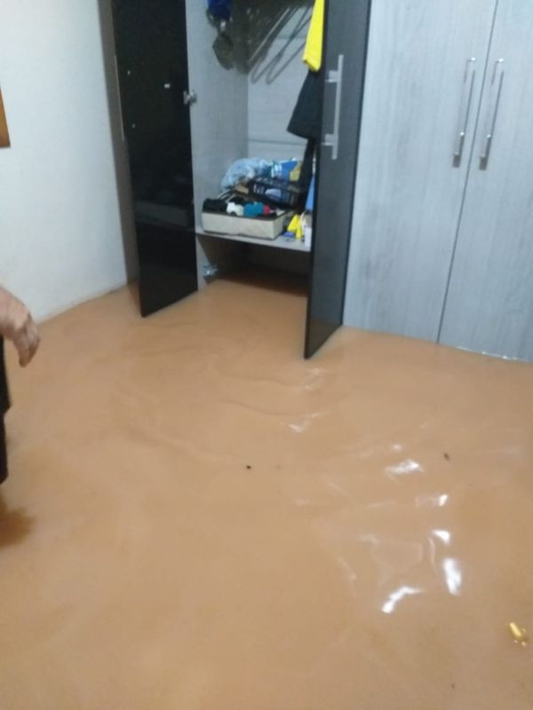 Aracruz tem 31 desabrigados após chuva forte por Reprodução/Internauta