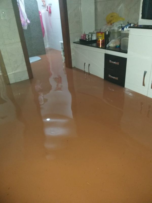 Aracruz tem 31 desabrigados após chuva forte por Reprodução/Internauta