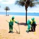 Imagem - Equipes recolhem 40 toneladas de lixo por dia nas praias de Vila Velha