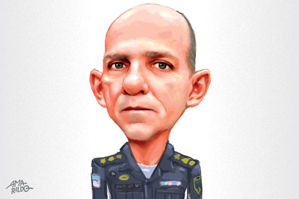 Coronel Márcio Sartório, comandante-geral da PMES