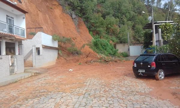 Guaçuí registrou estragos causados pelo grande volume de chuva por PMG