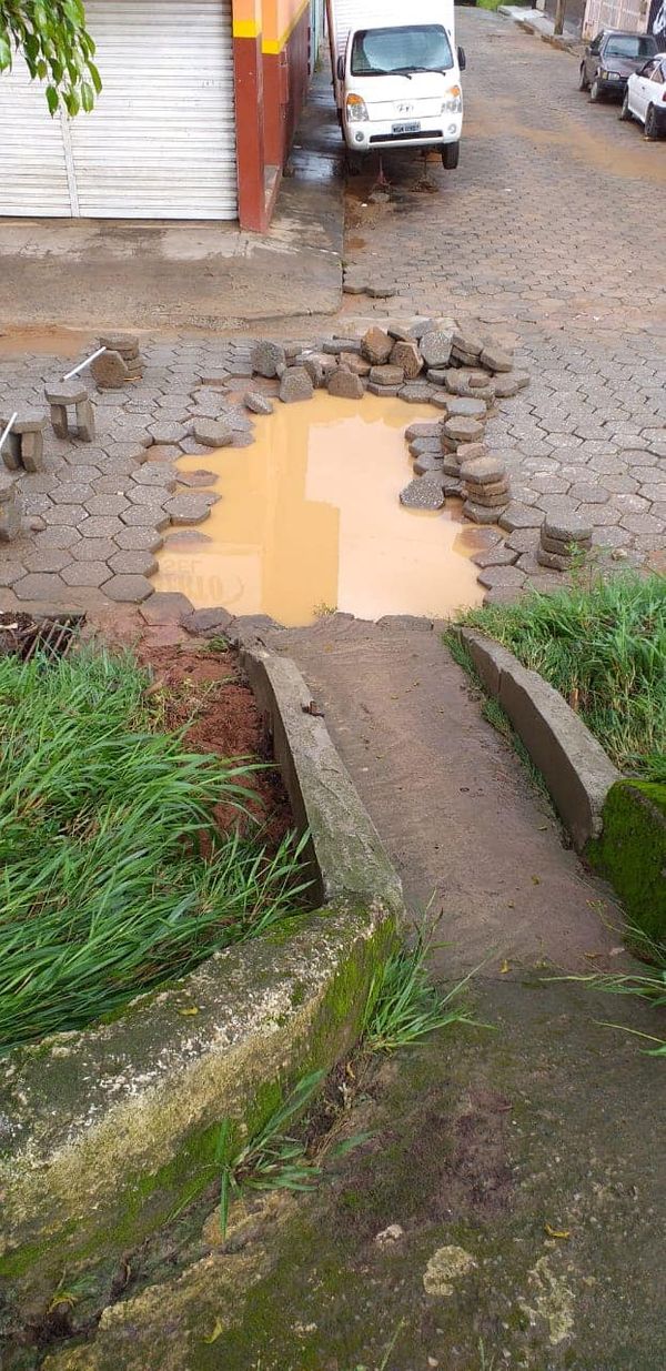 Guaçuí registrou estragos causados pelo grande volume de chuva por PMG