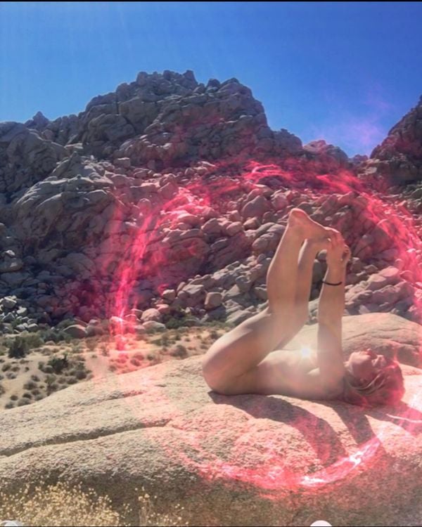 A influencer americana Meagan Whitson recomendou aos seguidores que pegassem sol na região do períneo por Reprodução/Instagram