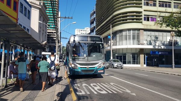 Ônibus municipais de Vitória também tiveram passagem reajustada. Crédito: Arquivo A Gazeta/ Patrícia Scalzer