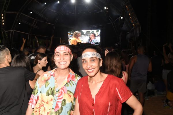 Adriana e Ana Paula Felisberto são de MG. Primeira vez no JVV por Carlos Alberto Silva