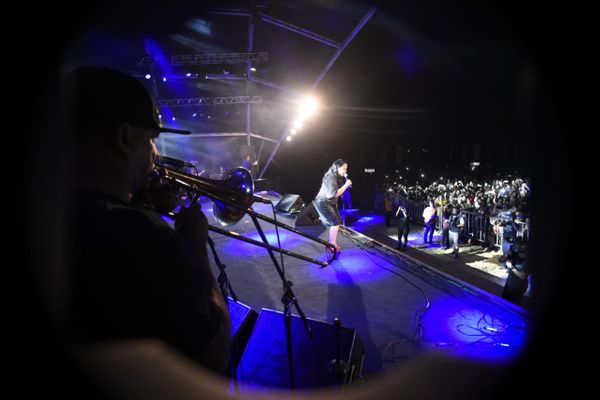 O evento gospel, Jesus Vida Verão,  acontece na Praia da Itapõa, em Vila Velha por Carlos Alberto Silva
