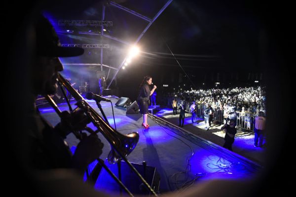 O evento gospel, Jesus Vida Verão,  acontece na Praia da Itapõa, em Vila Velha por Carlos Alberto Silva