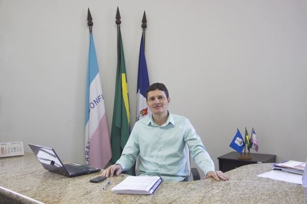 O prefeito Alencar Marim. Crédito: Prefeitura de Barra de São Francisco