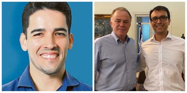 Victor Coelho, Renato Casagrande e Rogério Athayde. Crédito: Arquivos de A Gazeta e Secom