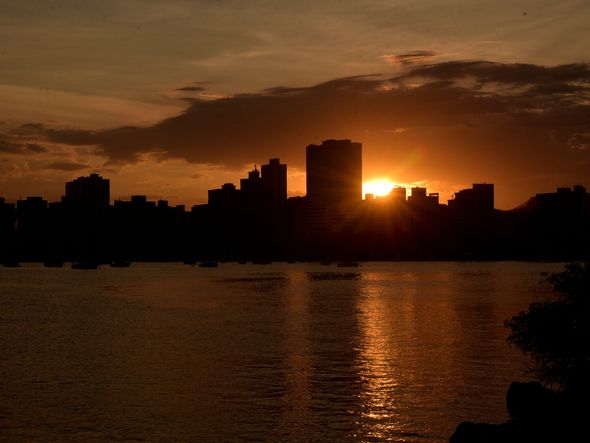 Data: 12/01/2020 - ES - Vitória - Ilha do Frade - Final de um domingo de sol na Ilha de Vitória - Editoria: Cidades- Fernando Madeira - GZ por Fernando Madeira