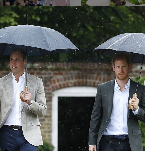 Príncipes William e Harry