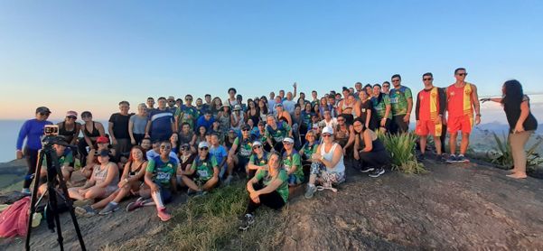 Subida ao Monte Aghá, localizado entre Itapemirim e Piúma por Divulgação/Prefeitura de Itapemirim