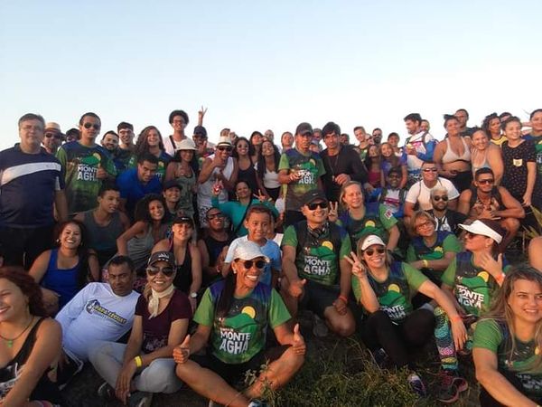 Subida ao Monte Aghá, localizado entre Itapemirim e Piúma por Divulgação/Prefeitura de Itapemirim
