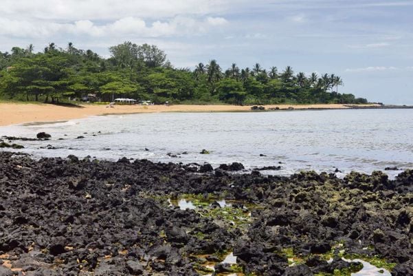 A Praia dos Padres, em Aracruz por Ricardo Medeiros