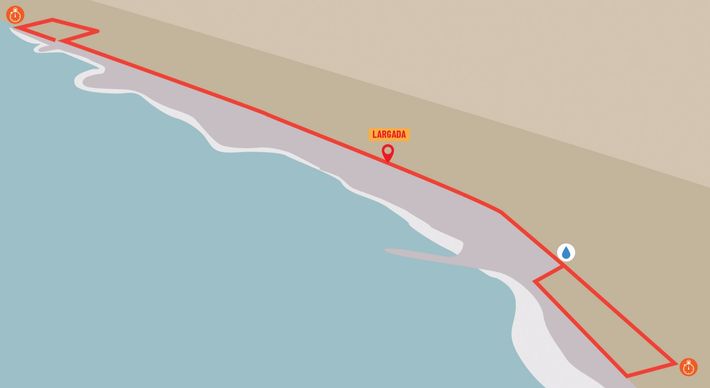 Percurso do treino, que acontece no sábado (18) e é aberto a quem quiser participar, será o mesmo da prova, com 8 km de extensão