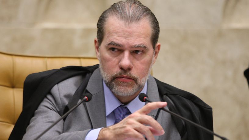 Ministro Dias Toffoli durante sessão de encerramento do ano forense no STF