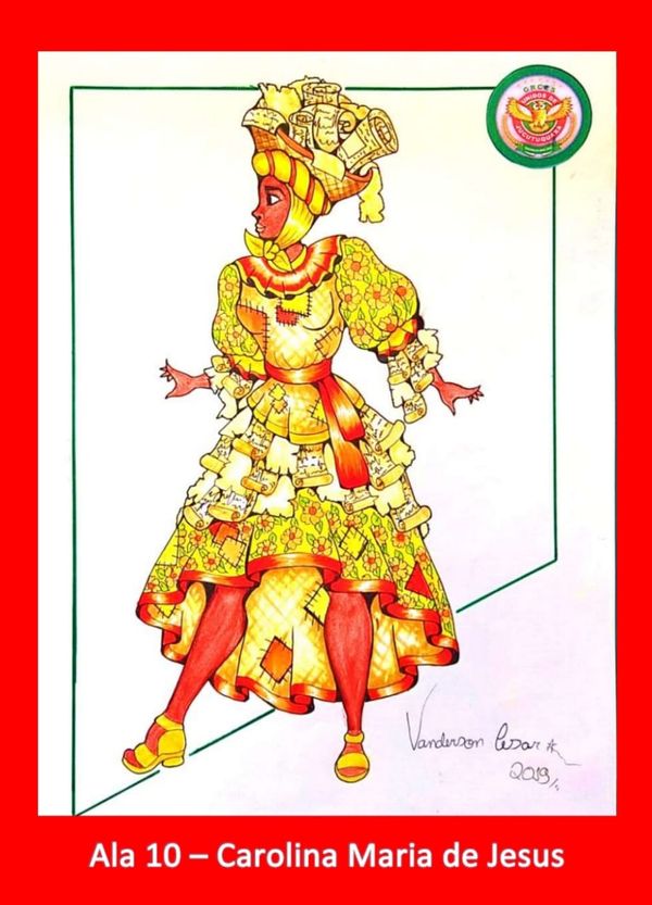 Croquis das fantasias da Unidos de Jucutuquara para o desfile do Carnaval de Vitória 2020 por Divulgação/Unidos de Jucutuquara