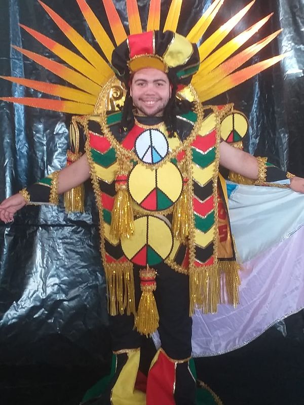 Fantasias da Independente de Boa Vista para o desfile do Carnaval de Vitória 2020 por Divulgação/Independente de Boa Vista