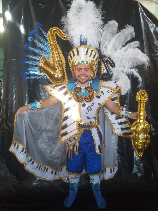 Fantasias da Independente de Boa Vista para o desfile do Carnaval de Vitória 2020 por Divulgação/Independente de Boa Vista