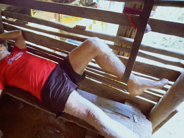 Benedito Teixeira Fraga, de 65 anos, ou seu Bino, vive em meio à natureza no Mestre Álvaro.  por Luciney Araújo