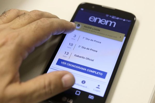 Aplicativo de celular para o candidato consultar o ENEM 2019