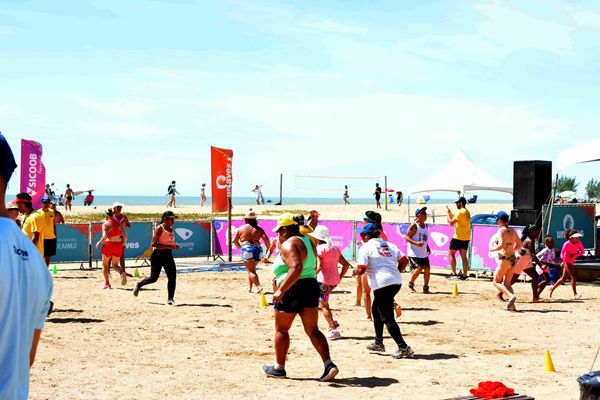 Arena Verão tem atrações como circuito, gincanas e recreação para adultos e crianças. Crédito: WALLACE HUll