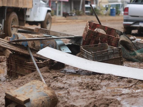 Imagens mostram o cenário de destruição em Iconha após as chuvas por Luciana Pessanha Tavares