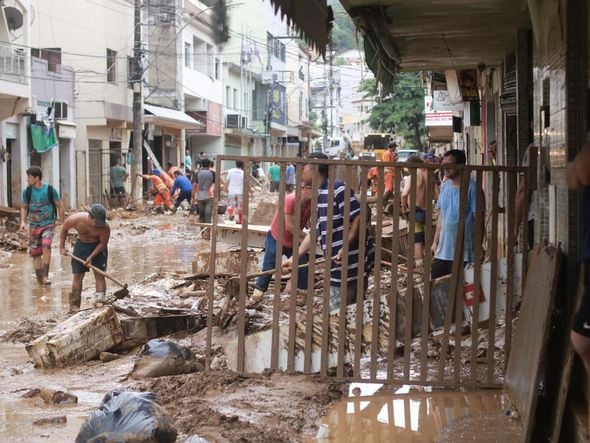 Imagens mostram o cenário de destruição em Iconha após as chuvas por Luciana Pessanha Tavares