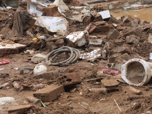 Imagens mostram o cenário de destruição em Iconha após as chuvas por Luciana Pessanha Tavares