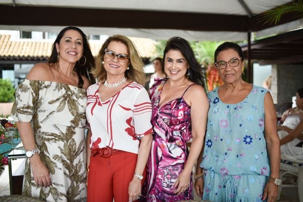 Flavia Saade, Zildinha Helal, Renata Rasseli e Valiete Ferro. Crédito: Mônica Zorzanelli