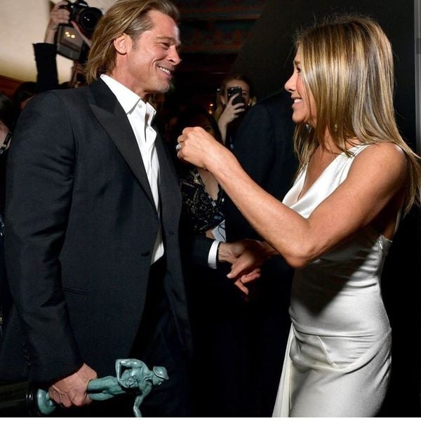SAG Awards 2020: Brad Pitt e Jennifer Aniston se reencontram nos bastidores do prêmio