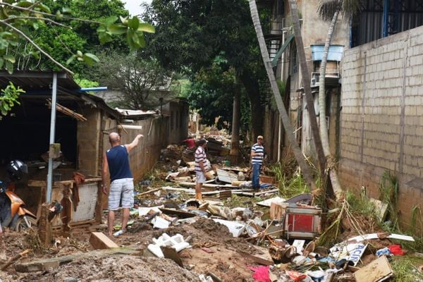 Chuvas deixam rastro de destruição em Iconha, no Sul do Espírito Santo por Fernando Madeira