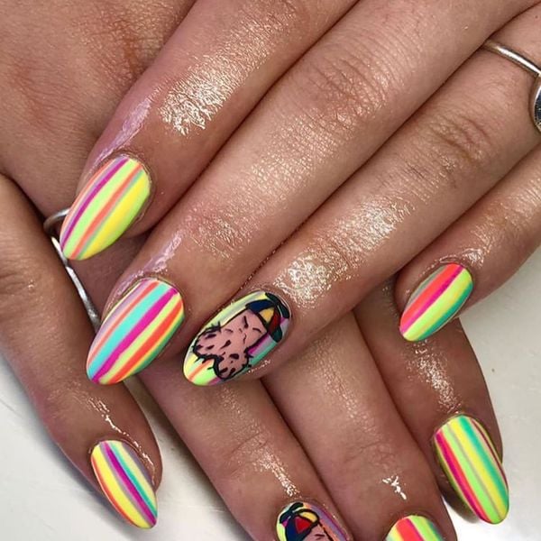 Dicknails: unhas pintadas com desenhos de pênis viram moda nos EUA por Reprodução/Instagram