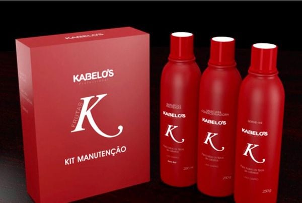Linha de produtos para cabelo Kabelo's. Crédito: Divulgação